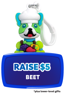 Watch Video Raise $5 - Beet