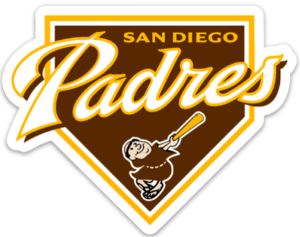 Official san diego padres bring the gold heart design shirt