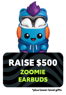 Raise $500 Zoomie Earbuds