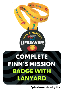 Complete Finns Mission Badge with Lanyard