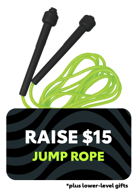 Raise $15 Jump Rope