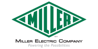 Miller Electric logo, $10,871 raised