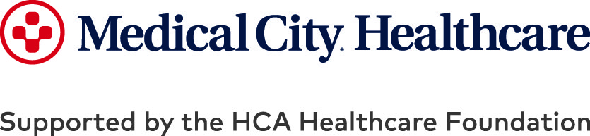 Medical City logo with statement