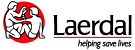 Laerdal helping save lives logo
