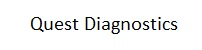 Quest Diagnostics Non-Logo Scroll