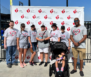 Simmons Bank has Heart fundraising page