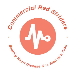 Commercial Red Striders fundraising page