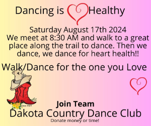 Dakota Country Dance Club fundraising page