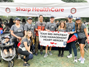 SRS Inpatient Case Management Heart Heroes fundraising page