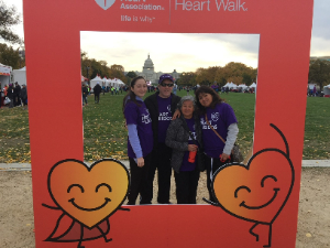 The heart pumpers fundraising page