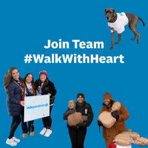 Team #WalkWithHeart fundraising page