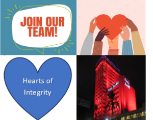Hearts of Integrity fundraising page