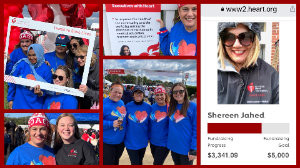 Shereen's fundraising page