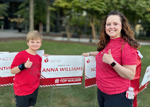 Team Anna from Atlanta fundraising page
