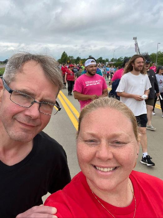 Dawn's fundraising page