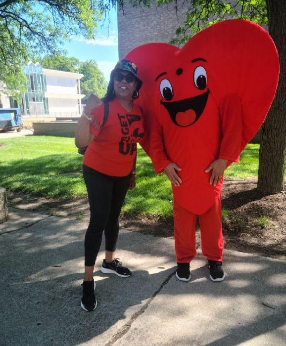 Sharon's fundraising page