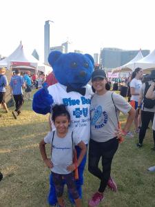 Claudia's fundraising page