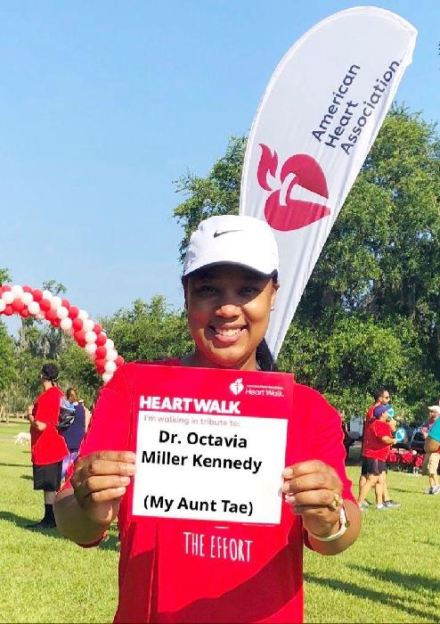 Rica's fundraising page