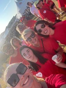 Morgan's fundraising page