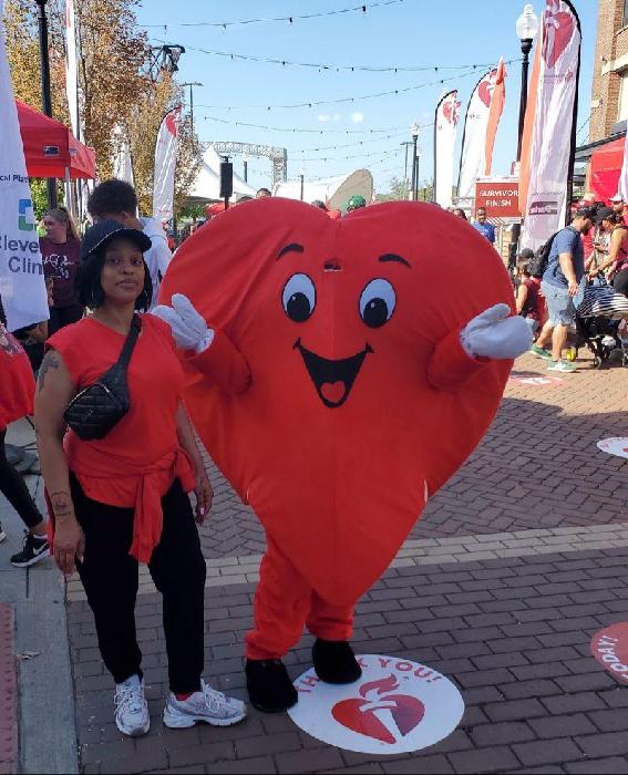 Malika's fundraising page