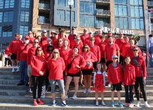 Corporate fundraising page