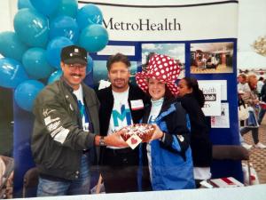 Thomas's fundraising page