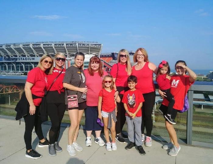 Sarah's fundraising page