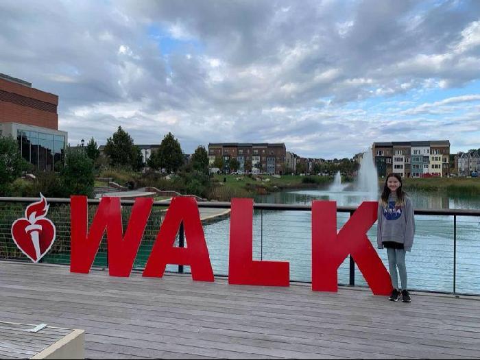 Mary's fundraising page