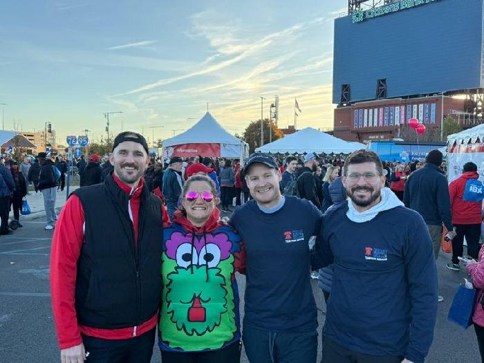 Allen's fundraising page