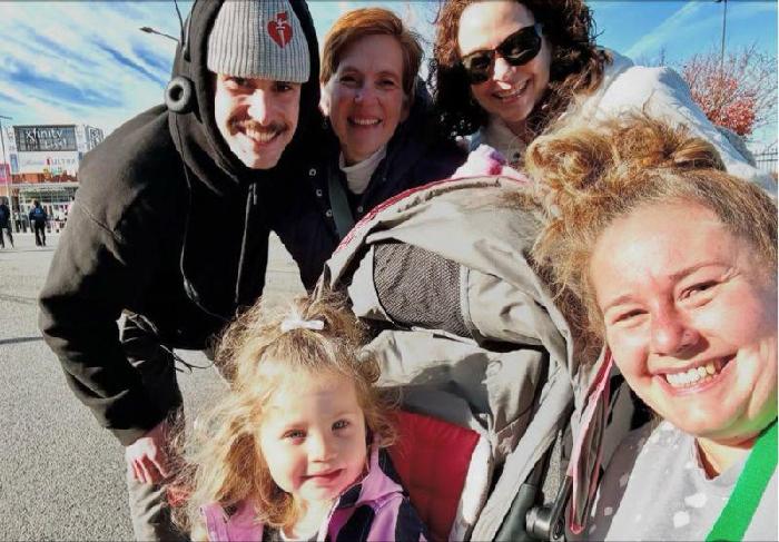 Toni's fundraising page