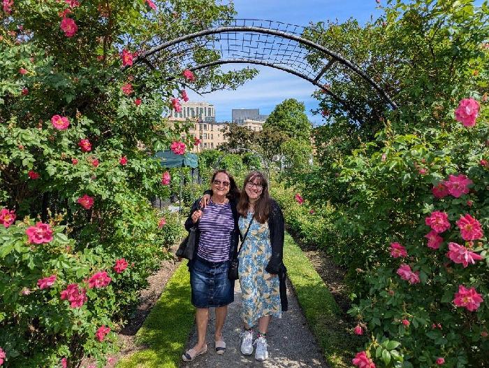 Gabriela's fundraising page