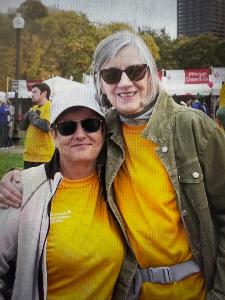 Laurie's fundraising page