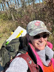 April's fundraising page