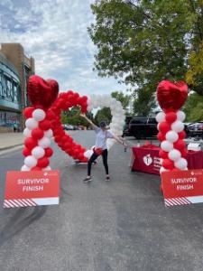 Tracy's fundraising page