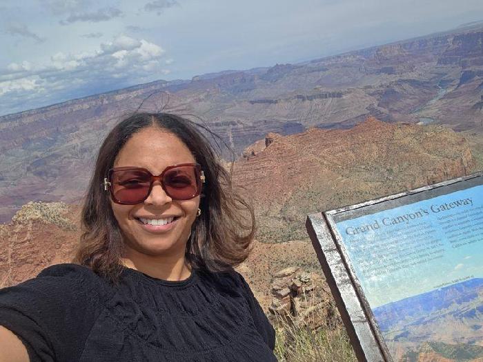 Angela's fundraising page