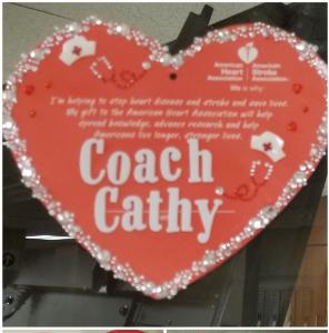 Cathy's fundraising page