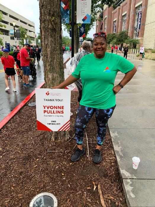 Yvonne's fundraising page