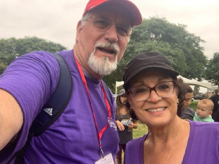 Michael's fundraising page