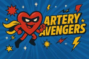 Artery Avengers fundraising page