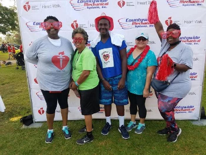 Jenesta's fundraising page