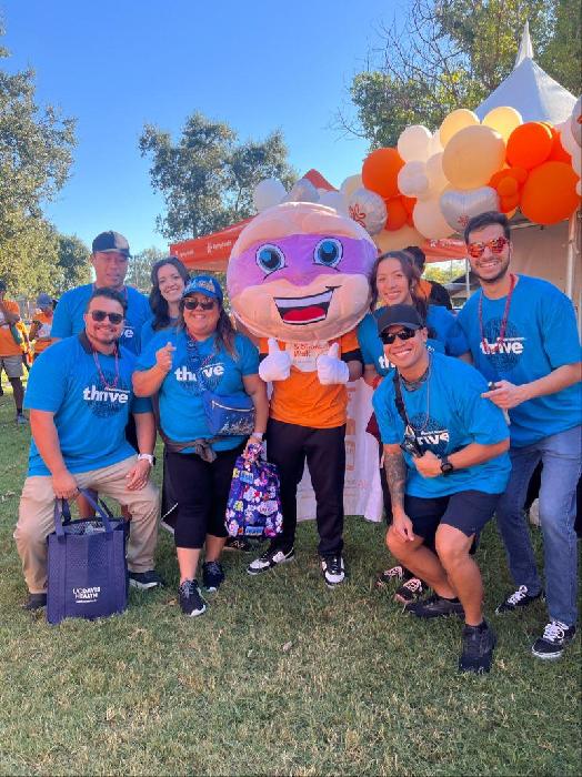 Morgan's fundraising page