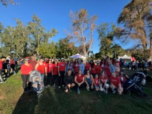 Angela's fundraising page