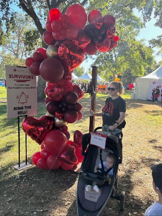 Kristen's fundraising page