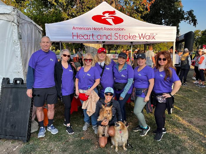 Enlyte Heartwalk fundraising page