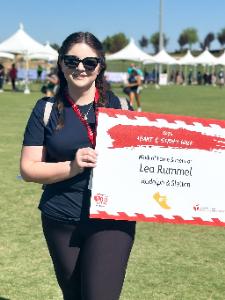 Lea's fundraising page