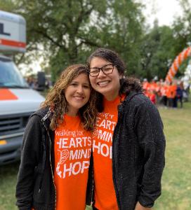 Jenine's fundraising page