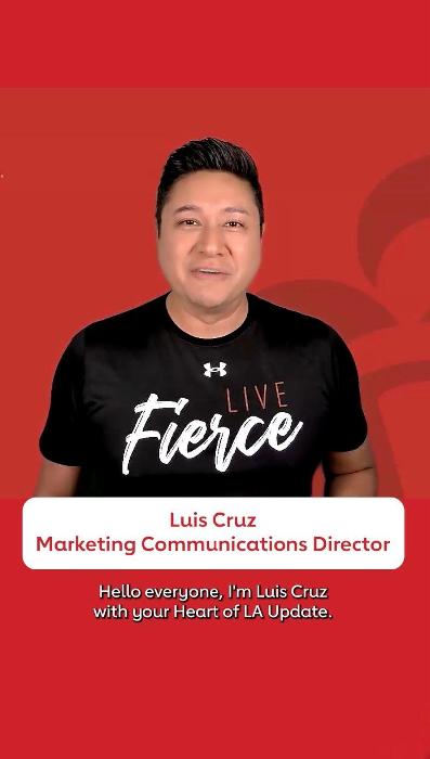 Luis's fundraising page