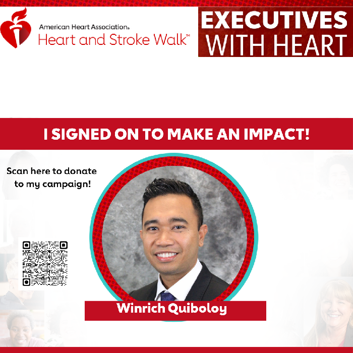 Winrich's fundraising page