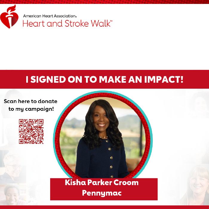 Kisha's fundraising page