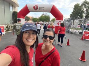 Christina's fundraising page